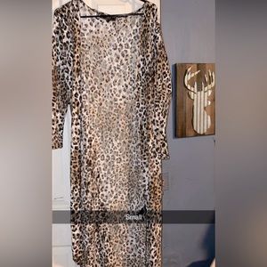 Leopard cardigan